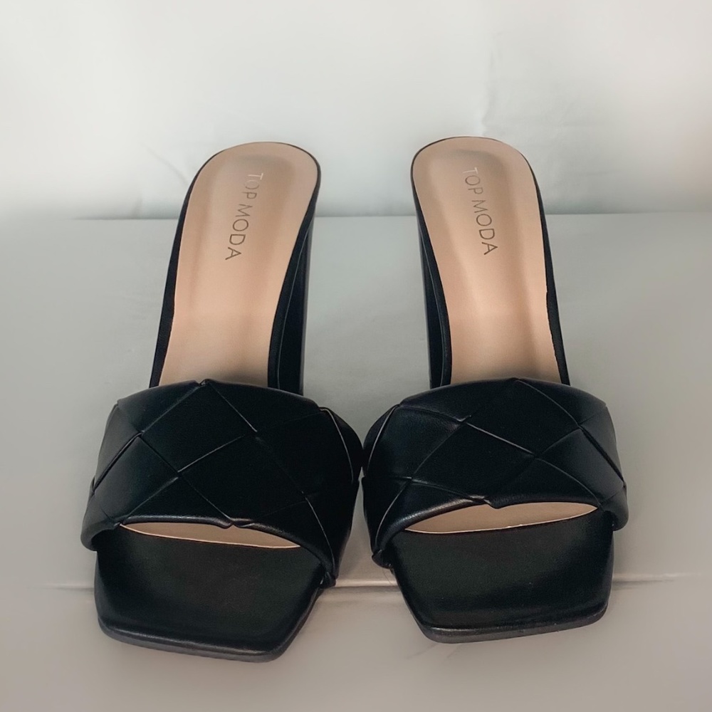 Black Mule Heels